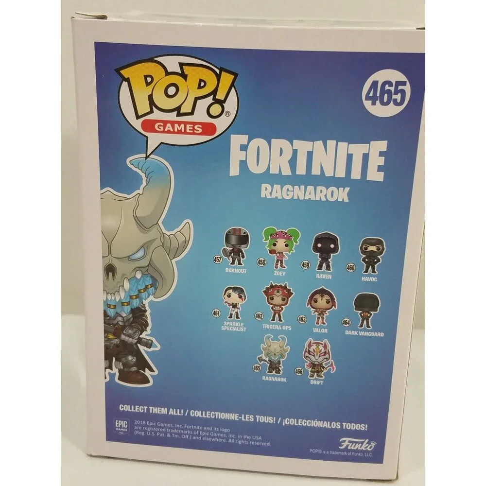 Funko Pop Games Fortnite RAGNAROK Pop Vinyl Figure